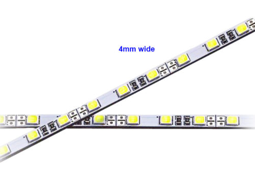 4mm wide 2835 ultra thin rigid strip 72/90 leds/m