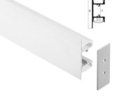 YH1749 wall mounting aluminum profile